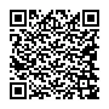 QR-koodi puhelinnumerolle +19044347463