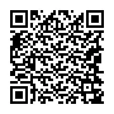 QR kód a telefonszámhoz +19044347475