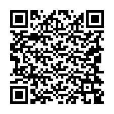 Kode QR untuk nomor Telepon +19044349464