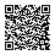 QR kód a telefonszámhoz +19044349468