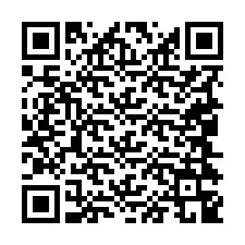 QR Code สำหรับหมายเลขโทรศัพท์ +19044349476