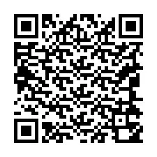 Kode QR untuk nomor Telepon +19044350801