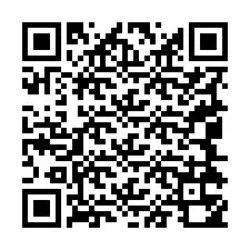 Codice QR per il numero di telefono +19044350820