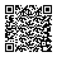 QR Code pour le numéro de téléphone +19044350830