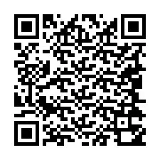 QR Code สำหรับหมายเลขโทรศัพท์ +19044350866