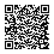 Codice QR per il numero di telefono +19044352166