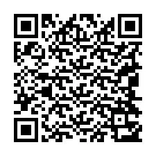 电话号码二维码 +19044353690