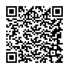 Telefon numarası için QR Kodu +19044354015