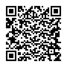 QR kód a telefonszámhoz +19044354625