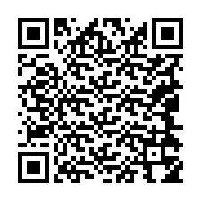 QR код за телефонен номер +19044354829