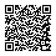 QR kód a telefonszámhoz +19044370871