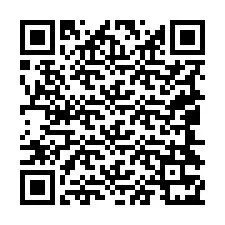 QR-kood telefoninumbri jaoks +19044371218