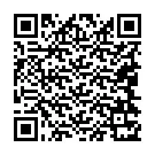 QR kód a telefonszámhoz +19044371527