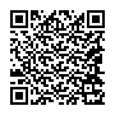 QR Code สำหรับหมายเลขโทรศัพท์ +19044371759