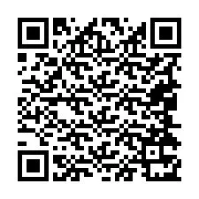 QR Code สำหรับหมายเลขโทรศัพท์ +19044371997