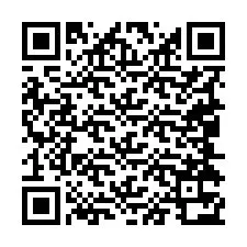 Código QR para número de telefone +19044372996