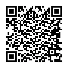 QR-code voor telefoonnummer +19044376297