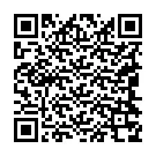 Kode QR untuk nomor Telepon +19044378214