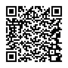 電話番号のQRコード +19044380021