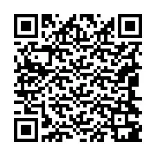 Código QR para número de telefone +19044381245