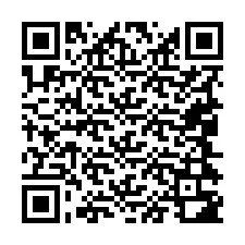 QR-code voor telefoonnummer +19044382067