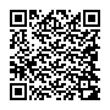 Codice QR per il numero di telefono +19044382666