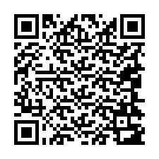 QR-код для номера телефона +19044383543