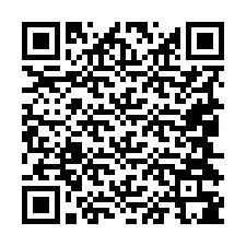 Codice QR per il numero di telefono +19044385377