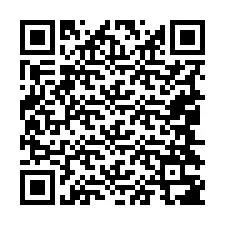 QR Code pour le numéro de téléphone +19044387677