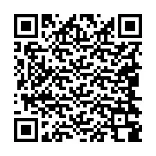 QR-kood telefoninumbri jaoks +19044388496