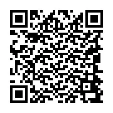 Codice QR per il numero di telefono +19044497014