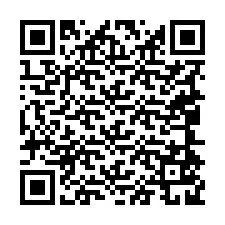 Código QR para número de teléfono +19044529106