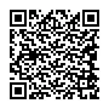 QR Code pour le numéro de téléphone +19044529822