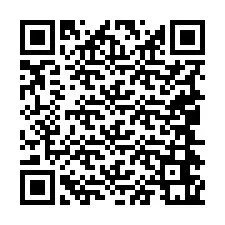 QR-код для номера телефона +19044661076