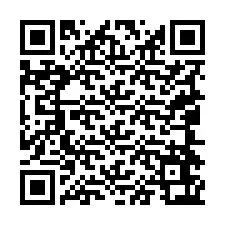 Código QR para número de teléfono +19044663608