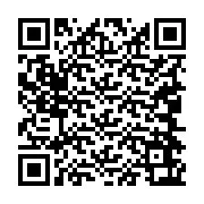 Kode QR untuk nomor Telepon +19044663632