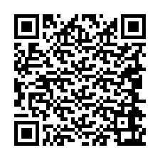 Código QR para número de teléfono +19044663862