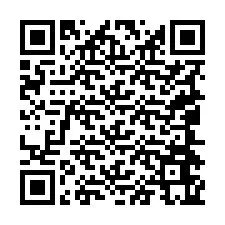 Código QR para número de teléfono +19044665348