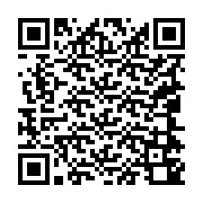 QR kód a telefonszámhoz +19044740008