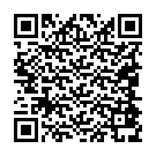 Código QR para número de telefone +19044839893