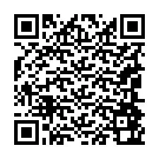 Código QR para número de telefone +19044862755