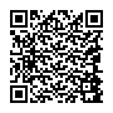 Código QR para número de teléfono +19044881908