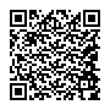 QR kód a telefonszámhoz +19044904779