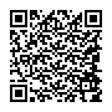 QR kód a telefonszámhoz +19044904784