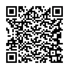 QR код за телефонен номер +19045361230