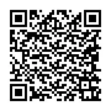 Código QR para número de telefone +19045361616