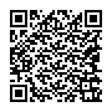 Código QR para número de teléfono +19045361829