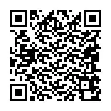 Código QR para número de teléfono +19045670457