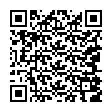 QR-Code für Telefonnummer +19045806438