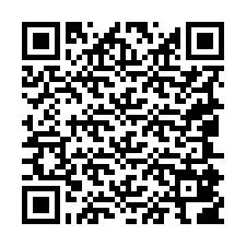 Codice QR per il numero di telefono +19045806448